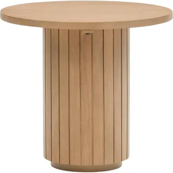 Toaletní stolek Dřevěný odkládací stolek Kave Home Licia Ø 60 cm