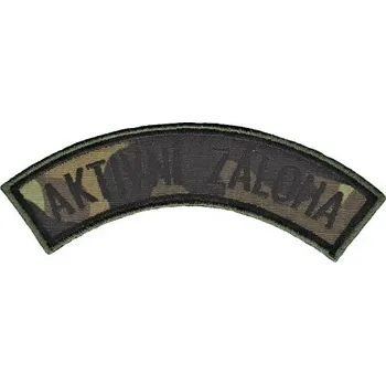 Nášivka NAVYS Nášivka Aktivní záloha - oblouk - maskování B-33