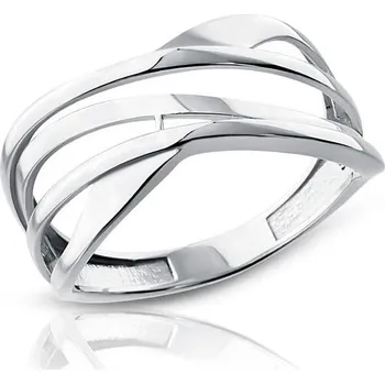 Prsten NUBIS® Stříbrný prsten - velikost 56 - NB-5504-56