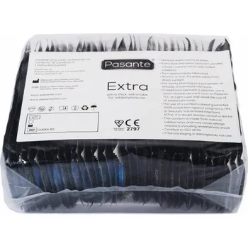 Kondom PASANTE kondomy Extra Safe 72 ks