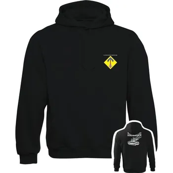 Pánská mikina Mikina s kapucí 251. protiletadlový raketový oddíl - 2K12 KUB - černá