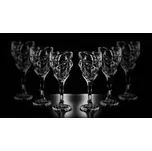 Sklenice na víno sada 6 ks BG49070, Varianta Křišťál