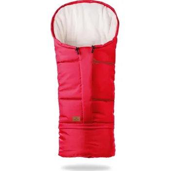 Fusak HappyBee zimní fusak Mumi 3v1 fleece, červená