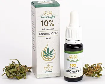 CBD Svatý Sedláček Svaté CBD kapky 10 % 10 ml