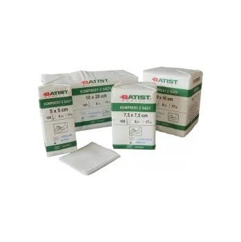 Kompres Batist Gázové kompresy nesterilní Batist 1320100227 7,5x7,5