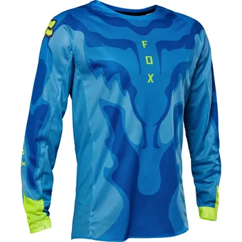 Sportovní oblečení FOX Airline Exo Jersey - L, Blue/Yellow MX23