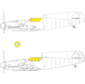 Plastikový model Mask 1/35 Bf 109G-6 TFace (BORDER M.)