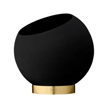 Květináč Květináč Globe Black 17 cm
