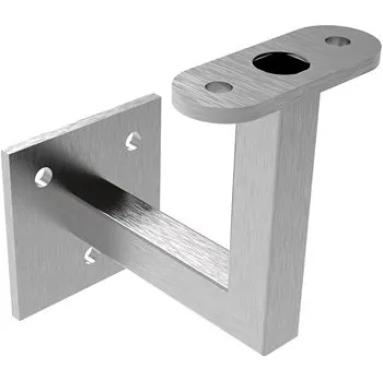 Zábradlí Držák madla na zeď AISI304, 40x40x2/M8mm - brus