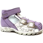 BOOTS4YOU Boots4U dětský sandál T113 lila silver Velikost: 24