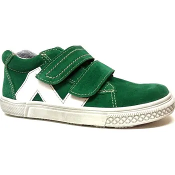 Chlapecké polobotky BOOTS4YOU Boots4U dětská nízká obuv T 418V Zelená Velikost: 28