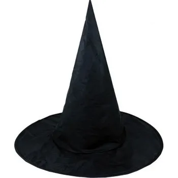 Karnevalový doplněk Klobouk černý čaroděj,hall.,dospělý