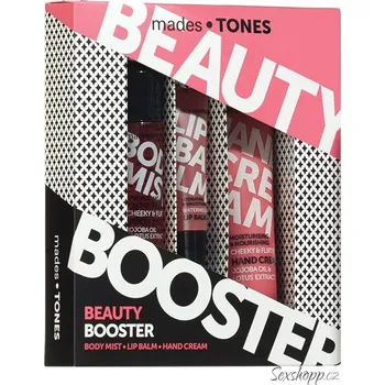 Péče o rty Sada kosmetiky Beauty Booster Cheeky & Flirty, 3 ks