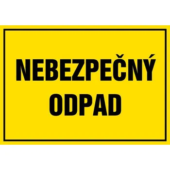 Značení Značka Nebezpečný odpad