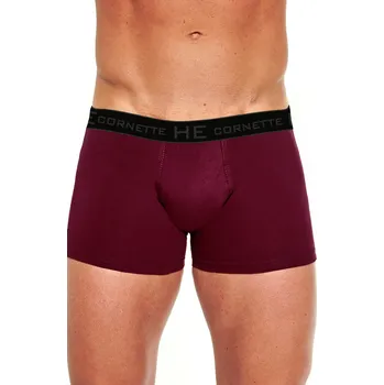 Boxerky Pánské Boxerkyky High Emotion - CORNETTE claret XL