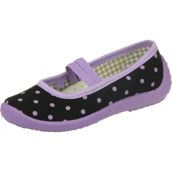 Dívčí bačkory PEON NAZO dětská obuv NA/006 AB Velikost: 25