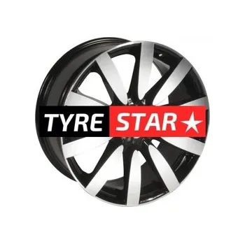 Disk MAM MAM7 8x17 4x108 ET35 BLACK FRONT POLISH