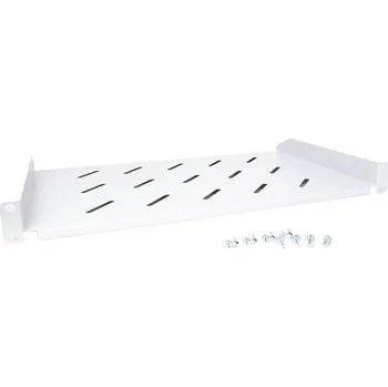 Racková skříň Getfort 19" univerzální police do racku 1U 270 mm šedá