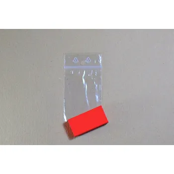 Sáček na potraviny ZIP sáčky s dírkou 50x70mm 40my 0,08Kč/ks - 100ks