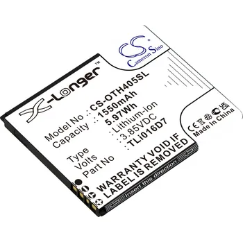 Baterie pro mobilní telefon Baterie Cameron Sino CS-OTH405SL pro Alcatel OT-4055J - neoriginální