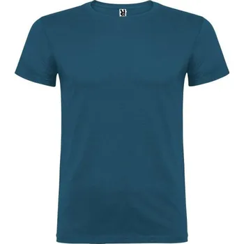 ROLY Tričko Beagle, krátký rukáv, pánské E6554-45-XXL 2XL Petrolejová