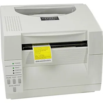 Tiskárna štítků CITIZEN Tiskárna etiket CL-S521II termo 203 dpi bílá USB RS-232 WIFI Barcode řezačka