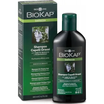 Šampon BioKap Bellezza Shampoo Capelli Grassi Šampon na mastné vlasy 200 ml