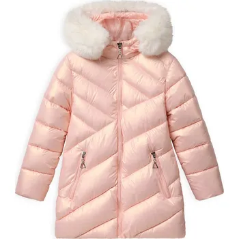 Dívčí bunda Dívčí zimní kabát GLO STORY TRIANGEL lososový Velikost: 164