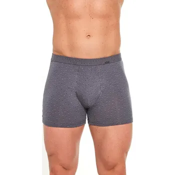 Boxerky Cornette boxerky prime 904/96 - grafit, M (Bavlněné pánské boxerky Cornette Prime 904)
