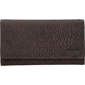 Peněženka Dámská kožená hnědá peněženka od firmy LAGEN (Dámská kožená peněženka LAGEN)