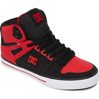 Pánské tenisky boty DC Pure High -Top WC - FWB/Fiery Red/White/Black 42.5
