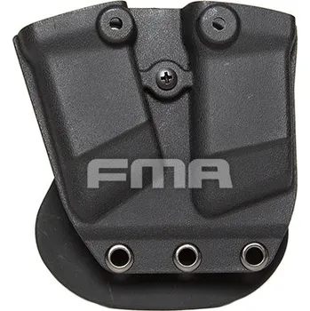 FMA FMA kydexová sumka pro 2 pistolové zásobníky - Černá