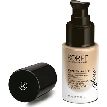 Přípravek na tvář Korff Cure Make Up Fluidní liftingový glow 30 ml Odstín: 02