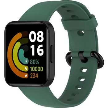 MůjMiBand.cz Silikonový řemínek pro Xiaomi Redmi Watch 2 Lite Barva: Khaki - zelená army