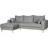 Sedací souprava Rohová sedací souprava Beata L šedá