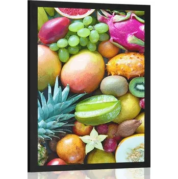 Plakát Dovido Plakát tropické ovoce