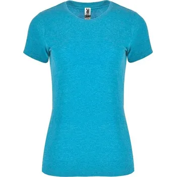 ROLY Tričko FOX, dámské, melírované E6661-246-XL XL Tyrkysová