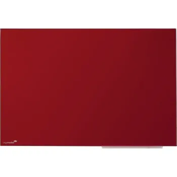 Legamaster Barevná skleněná tabule Glassboard 40x60 cm - červená LEG-7104735