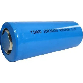 Článková baterie Nabíjecí článek Li-Ion ICR26650 3,7V/4500mAh TINKO 1 ks