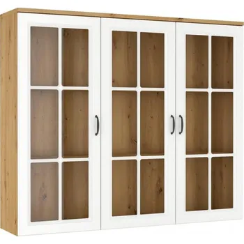 Obývací stěna Casarredo Nádstavec 3D FEDERICO dub artisan/bílá