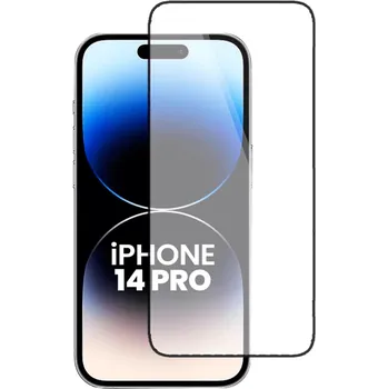 Picasee 3D ochranné tvrzené sklo s rámečkem pro Apple iPhone 14 Pro - černé