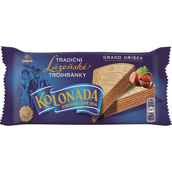 Cukrovinka Opavia Kolonáda lázeňské trojhránky oříškové 50 g