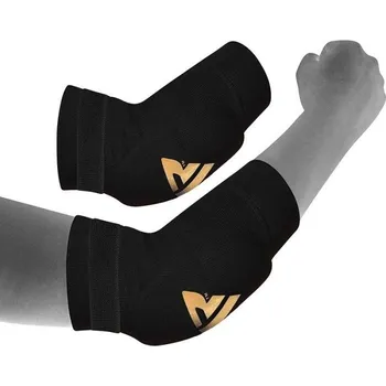 RDX Bandáž na loket Elbow Foam vel. M - black/golden