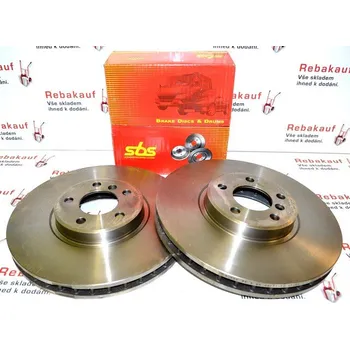 Brzdový kotouč Přední brzdové kotouče BMW X5 E53 4.4 4.6 4.8 2002-2006 - 356 mm (SBS 1815201584 BMW 34116756847)