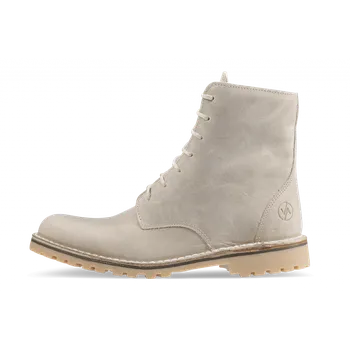Dámské kozačky Vasky Lydie Vanilla - Dámské kožené kotníkové boty béžové - podzimní / zimní boty, obuv | Flexiko | česká výroba ze Zlína 36 EU