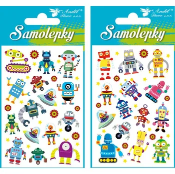 samolepka Anděl Dekorativní samolepky - Roboti