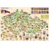 Puzzle Popular Mapa České republiky 160 dílků