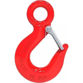 zvedák Hák s okem a pojistkou G70 Nosnost: 1 t