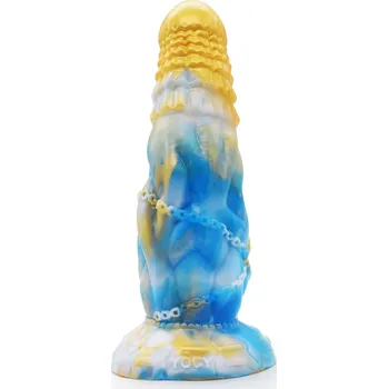 Dildo Kiotos Monstar Dildo Beast 4 Barva: Zlatá