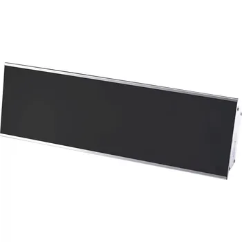 Přímotop BURDA infrazářiče Infrazářič BURDA Relax Glass CARBON 1200W - stříbrný, BRELG1200C-3